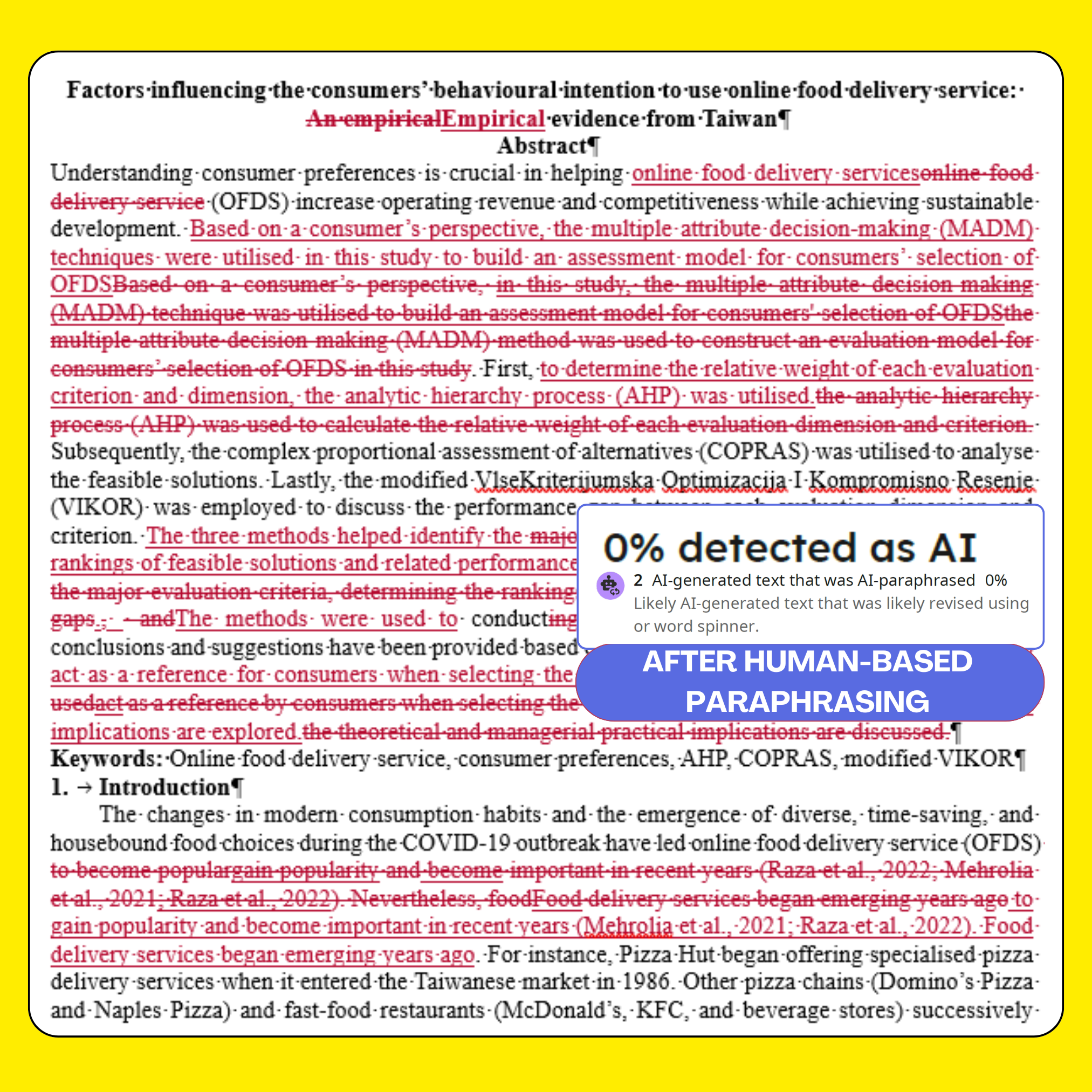 After Human-Based Paraphrasing